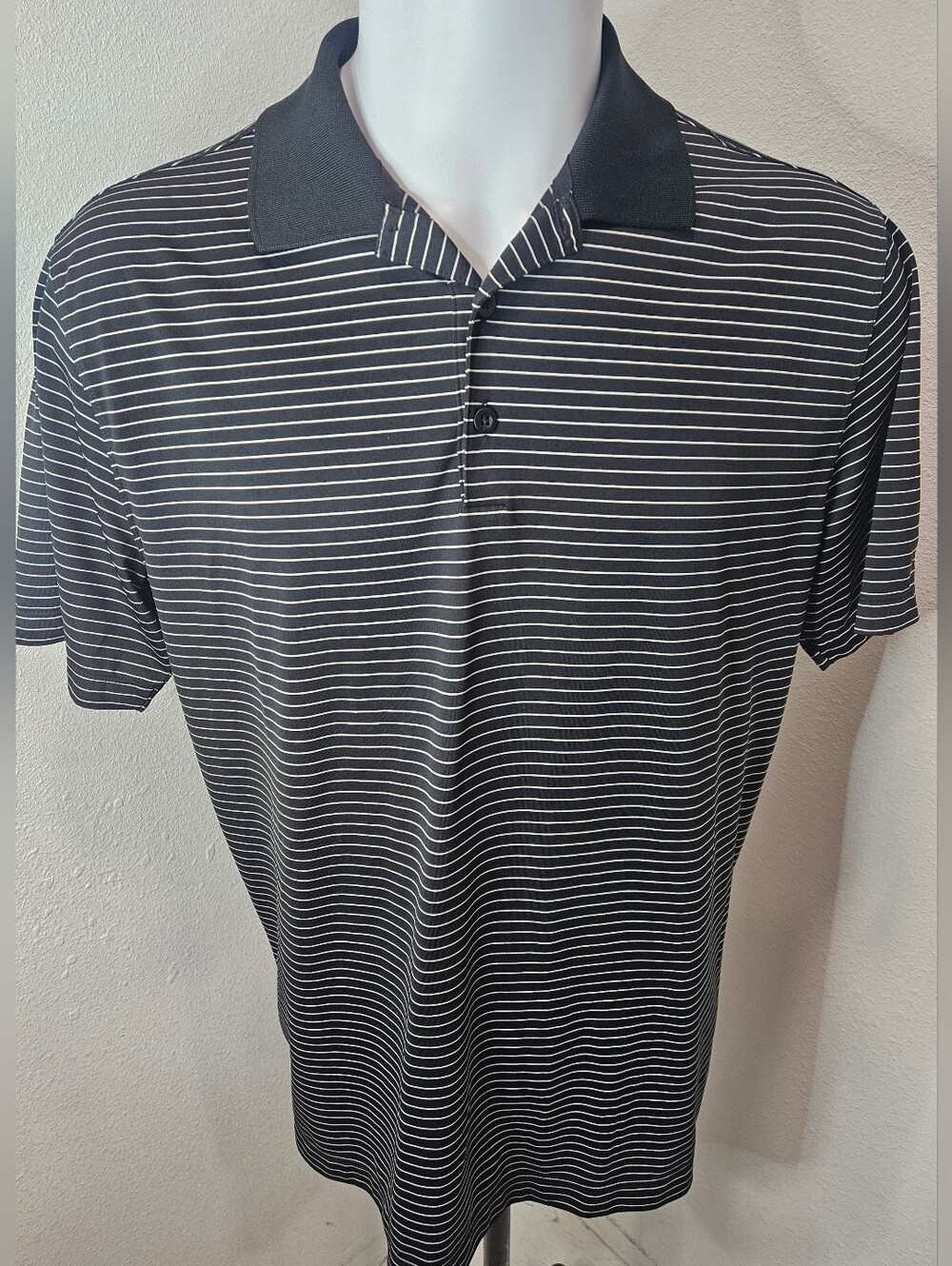 Nike Golf Striped Polo Men's Large